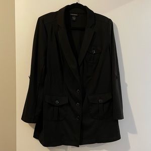 Black Lane Bryant blazer in size 16